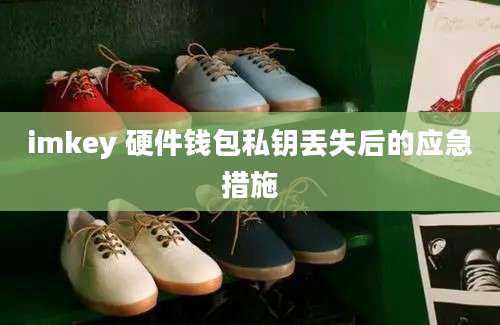 imkey 硬件钱包私钥丢失后的应急措施