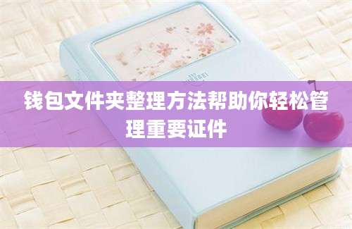 钱包文件夹整理方法帮助你轻松管理重要证件