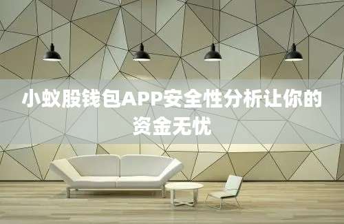 小蚁股钱包APP安全性分析让你的资金无忧