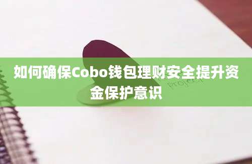 如何确保Cobo钱包理财安全提升资金保护意识