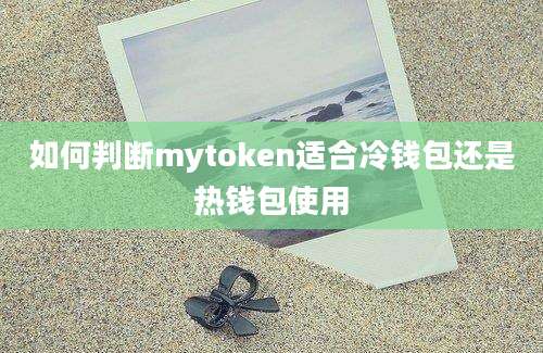 如何判断mytoken适合冷钱包还是热钱包使用