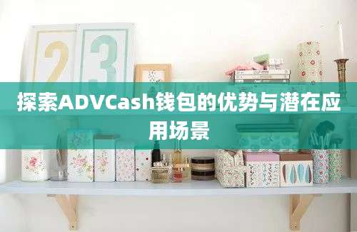 探索ADVCash钱包的优势与潜在应用场景