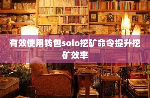 有效使用钱包solo挖矿命令提升挖矿效率