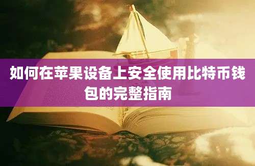 如何在苹果设备上安全使用比特币钱包的完整指南