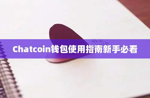 Chatcoin钱包使用指南新手必看