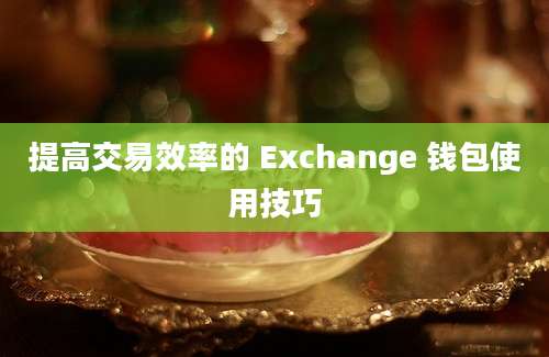 提高交易效率的 Exchange 钱包使用技巧