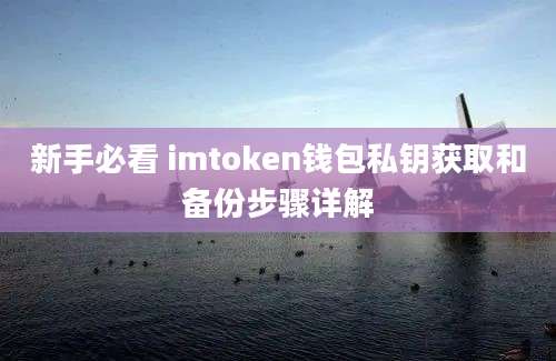 新手必看 imtoken钱包私钥获取和备份步骤详解