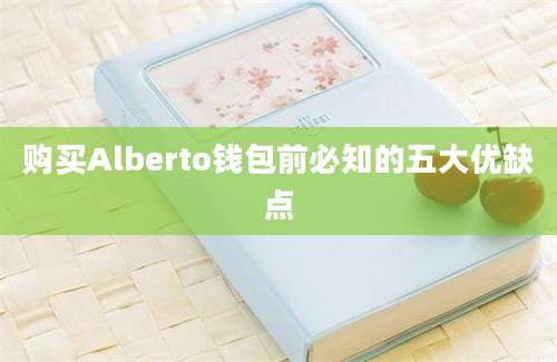 购买Alberto钱包前必知的五大优缺点