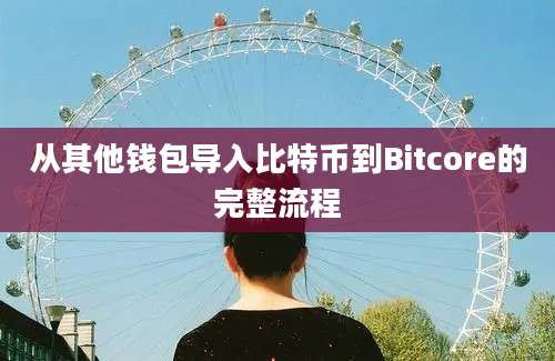 从其他钱包导入比特币到Bitcore的完整流程