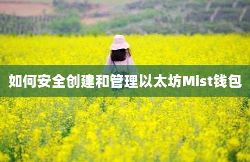 如何安全创建和管理以太坊Mist钱包