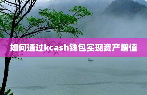 如何通过kcash钱包实现资产增值