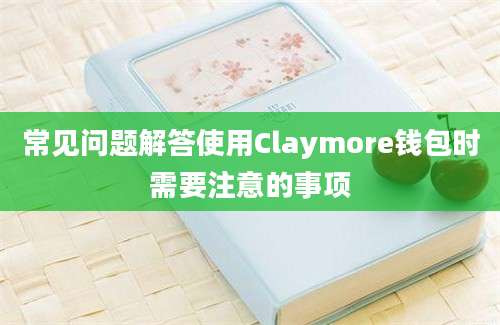 常见问题解答使用Claymore钱包时需要注意的事项