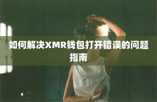 如何解决XMR钱包打开错误的问题指南