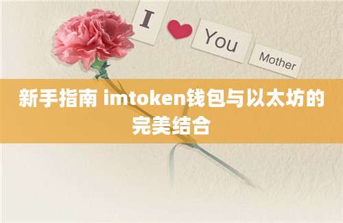 新手指南 imtoken钱包与以太坊的完美结合