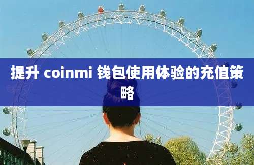 提升 coinmi 钱包使用体验的充值策略